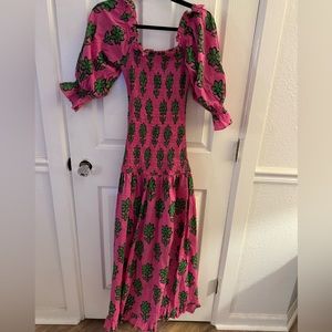 Rhode Resort Eva Smocked Dress